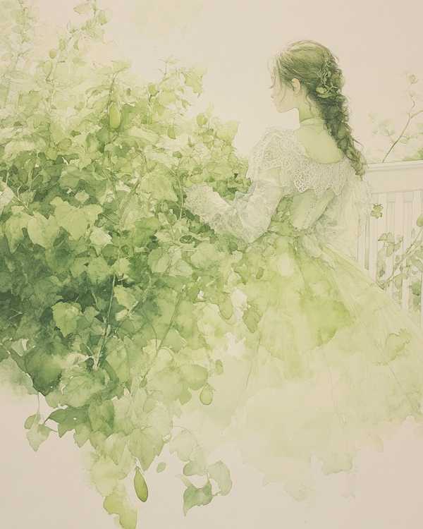 草绿色怎么调出来的工笔画，草绿色调配秘诀 轻松掌握最佳混合比例