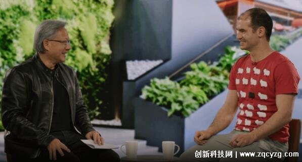 英伟达CEO黄仁勋对话OpenAI联合创始人，谈及后续GPT-4升级