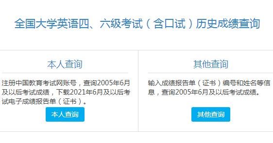 手机怎么查往届四六级成绩，常用的5种查询成绩方式图解