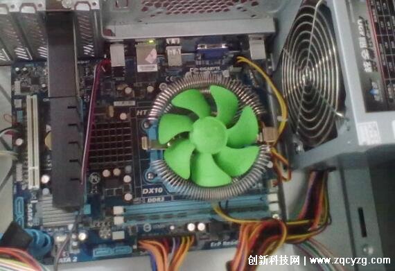 cpu fan speed detection error，说明cpu风扇出现问题需检测