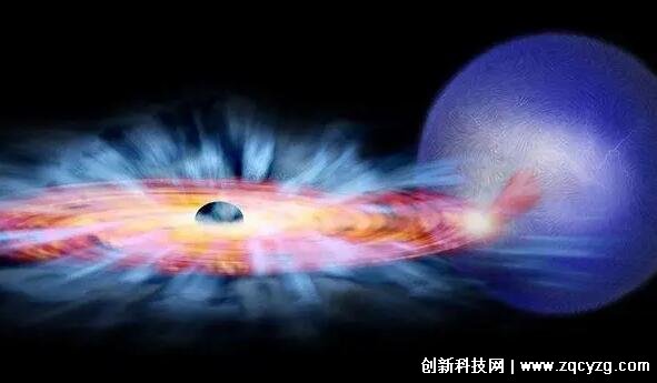 黑洞的天敌是什么，亚原子(能逃离黑洞并且不断抢夺黑洞能量)