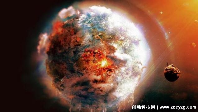 1000000000亿年后的地球是什么样子，已经毁灭(人类将移居外星)