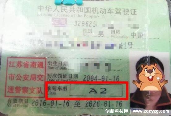 a2驾驶证能开什么车，所有货车都能开(仅不能开大型客车)